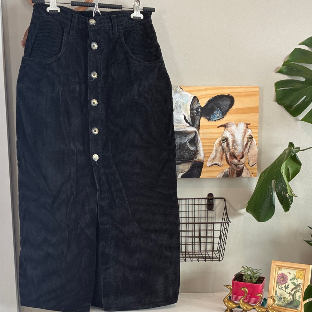 Vintage Corduroy Skirt